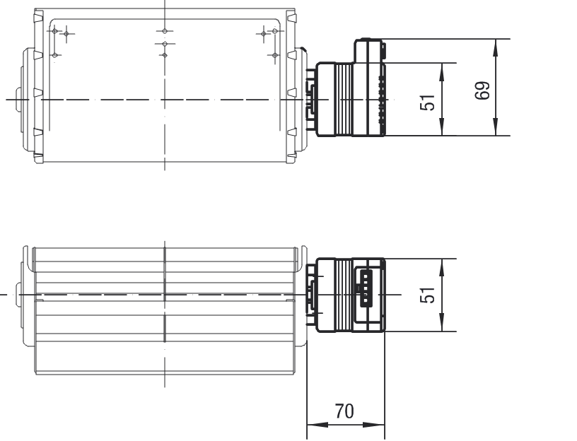 Чертеж QLK45/0024-2524